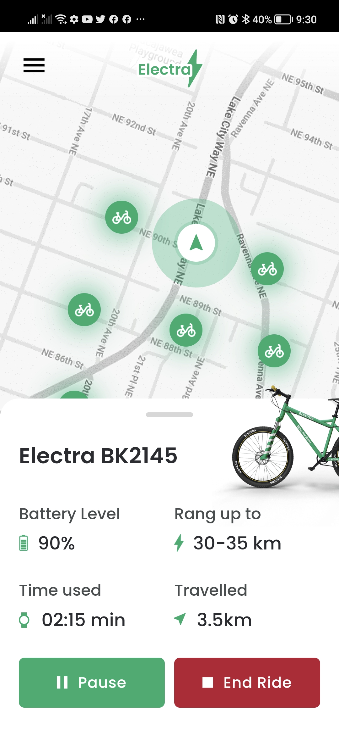 Electra screen 6