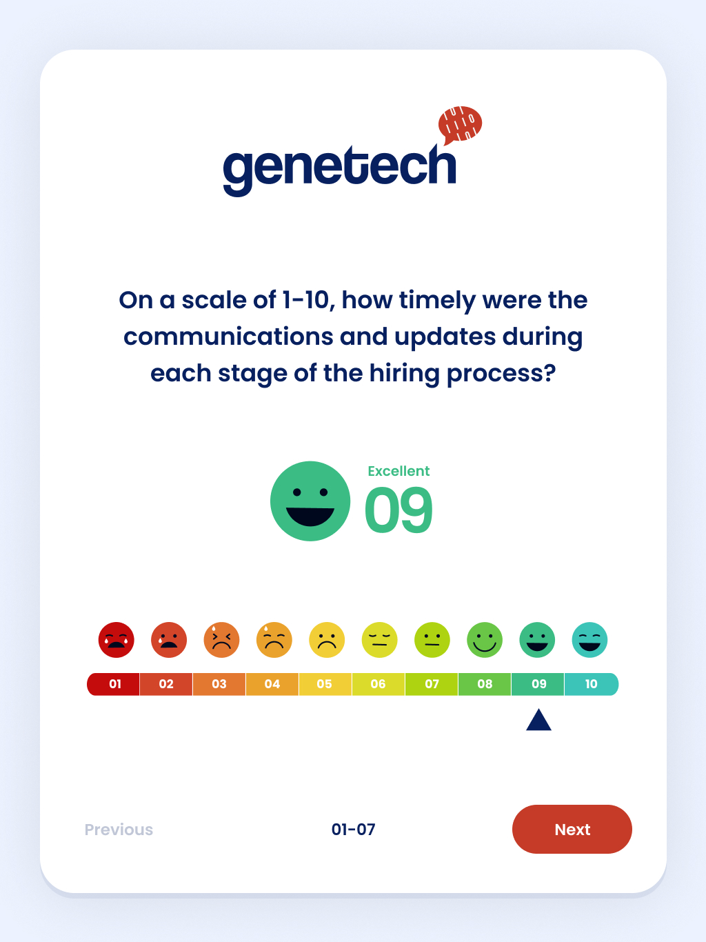 Interviewer Feedback App Android screenshot 2