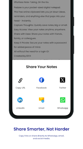 Padzee - Online Clipboard Android screenshot 3