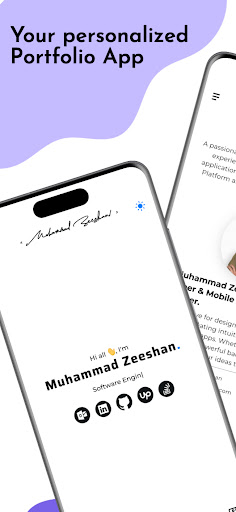 Portfolio App Android screenshot 1